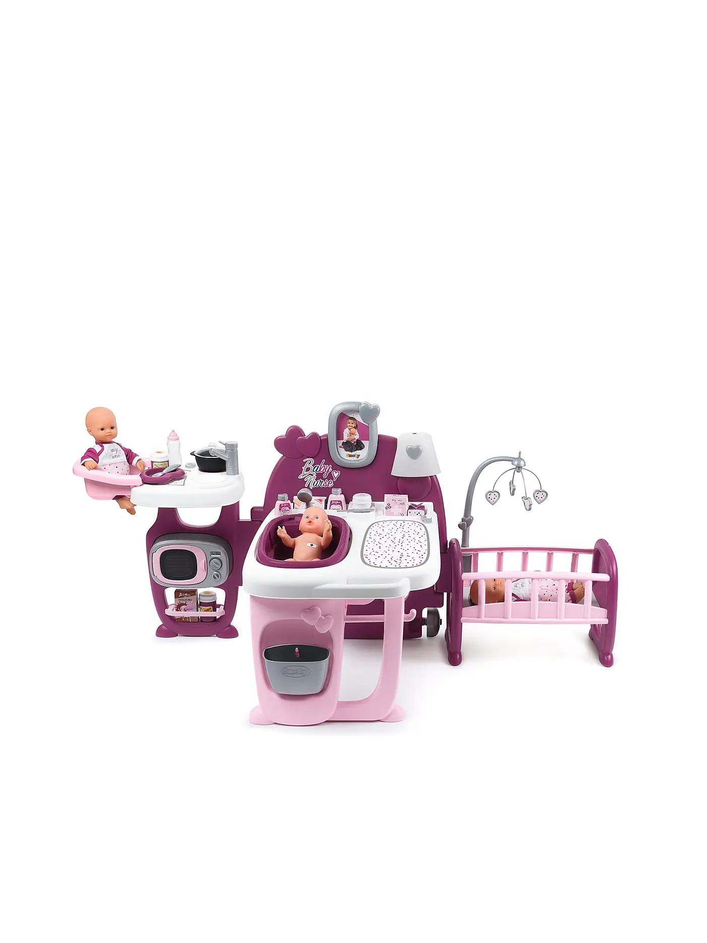 SMOBY | Baby Nurse Puppen-Spielcenter | 